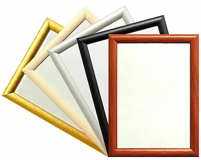 Picture Poster Photo Frame Black White Beech Silver Gold Walnut A1 A2 A3 A4 A5 • £4.28