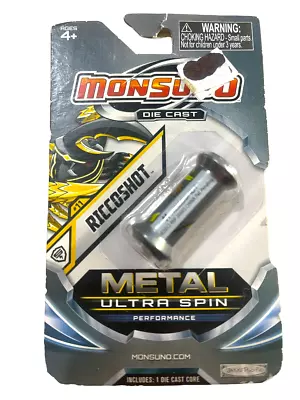 Monsuno Die Cast Metal Ultra Spin Performance Core RICCOSHOT #11 Wave 2 / 13z • $12.95