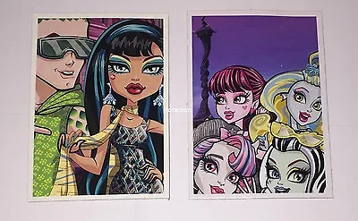 Monster High Scaris Collector Trading Cards From Cleo & Lagoona 2 Doll Set NEW • $3.89