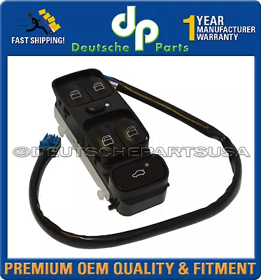 Mercedes W203 C-CLASS C320 Power Window Switch Console Front Left 2038200110 • $70.39