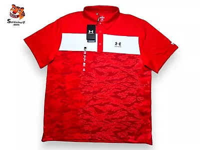 Under Armour Freedom Playoff 3.0 Golf Polo Shirt Men’s Size XL  • $18.48