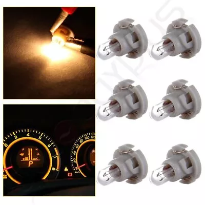 6X Warm White Halogen Bulbs T4/T4.2 Neo Wedge Cluster A/C Heater Climate Lights • $8.87