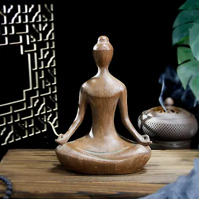 Yoga Statues Zen-Decor Meditation Figurines - Yoga Figurines And Statues Shelf D • $52.01