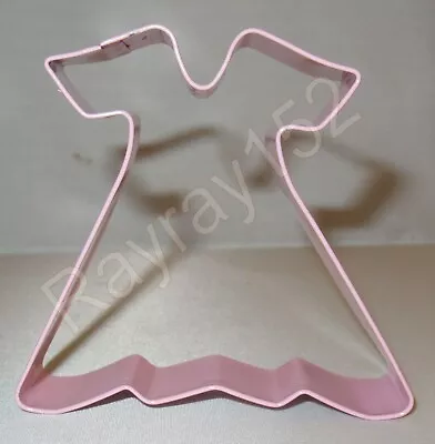 £2.35 • Buy Eddingtons Metal Pink Dress Princess Cookie Pastry Biscuit Cutter 8cm C71