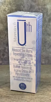 Mannatech Uth Advanced Skin Matrix Rejuvenation Creme 1 Oz - NEW SEALED • $82