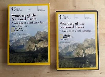 THE GREAT COURSES Wonders Of The National Parks 6 DVD Set & Guidebook NEW!!! • $45