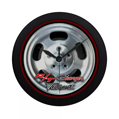 Valiant VH RT Charger Wheel Wall Clock Muscle Car Man Cave 2 Options • $38.45