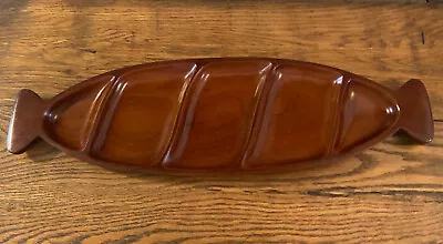 Caribcraft Solid Mahogany Charcuterie Board Serving Tray 6x21 • $16