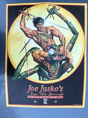 Joe Jusko John Carter Of Mars Promo Poster 90s Card Set Vintage • $30