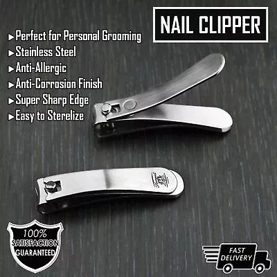 Stainless Steel Small Baby Toe Hand Nail Cutter Clipper Manicure Pedicure • £6.62