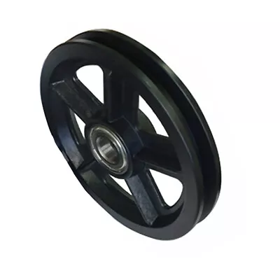 Sliding Door Track Wheel - Barn Garage Glass Door (Black) • £10.35
