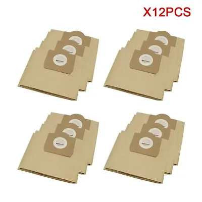 12x Vacuum Bags For KARCHER WD3 WD3.5P Premium MV3 MV3P WD3.300M WD3.330M A2504 • $32.99