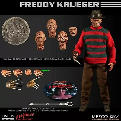 A Nightmare On Elm Street Freddy Krueger 1984 One:12 Collective Action Figure • $93