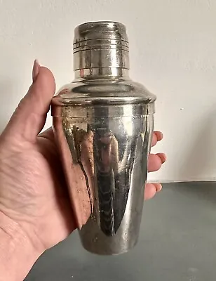 £45 • Buy ART DECO 1930s Silver Plated COCKTAIL SHAKER