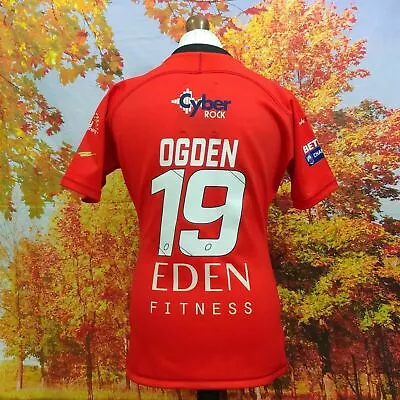 Jacob Ogden London Broncos Player Issued Match Away 2020 Shirt. UK Men's Size L • £45
