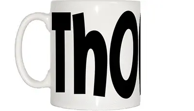 Thomas Name Mug • £6.99