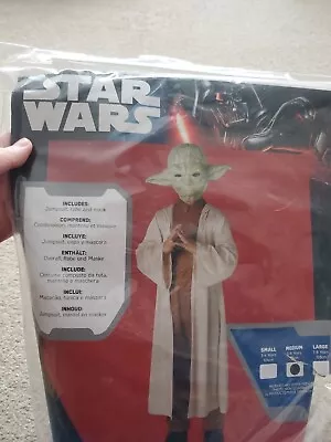 Star Wars Yoda Costume Age 5-6 Years • £6.99