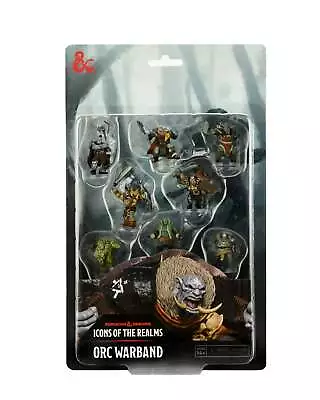 D&D Icons Of The Realms: Orc Warband Painted | WizKids Miniatures Set • $44.99