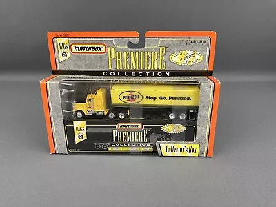 Matchbox Premier Collection Rigs - Kenworth Pennzoil 40' Trailer - Series 2 NIB • $29.50