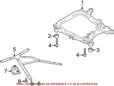 Genuine OEM Engine Cradle Brace For Saab 12805522 • $378.66