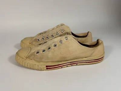 Keds Low Tops Vintage 1960s 1950’s Canvas Sneakers Great Physical Condition 9.5 • $69.99