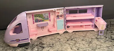 $70 • Buy Barbie Travel Train Camper Bus Van RV Vtg Moving Window/Voice Recorder/Sounds!