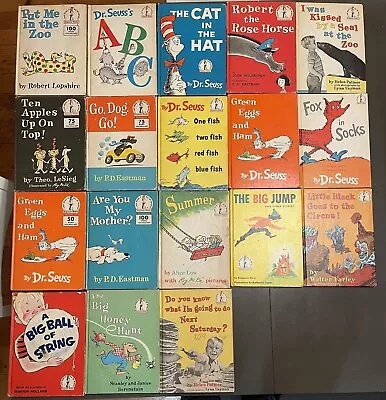 Dr. Seuss Vintage Rare Hardcover Book Lot (Lot Of 19) 1960’s First Edition • $69.99