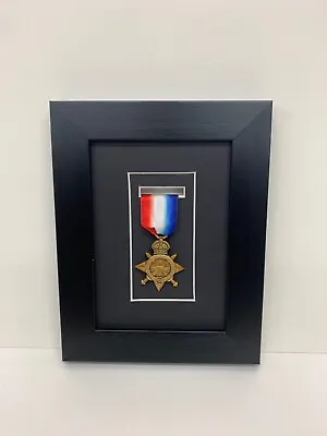 £12 • Buy Military World WarSport Medal Display 3D Box Frame For One Medal In Black Mount