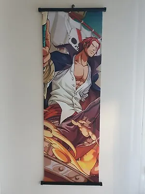 ONE PIECE Shanks HD Canva Wall Poster Scroll Room Decor • $28.99
