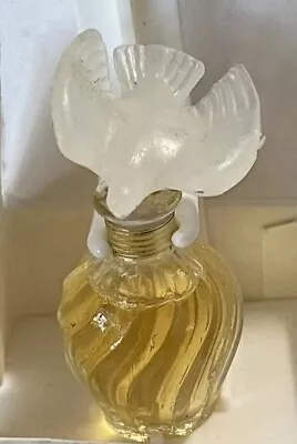 Vintage Miniature Single Dove Bottle Nina Ricci L'air Du Temps Perfume • $12