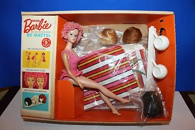 Vintage Barbie Miss Barbie NRFB  With Swing + More • $1350