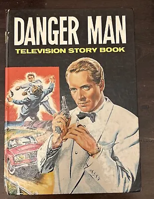 Danger Man Television Story Book 1965 Patrick McGoohan Hardback Annual • £14.99