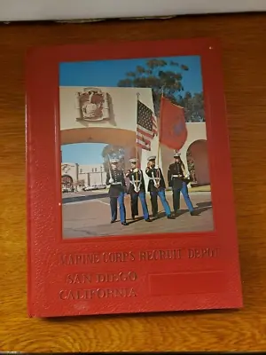 Marine Corps Recruit Depot San Diego Yearbook First Battalion Platoon • $25