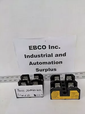 Buss J60060-2cr 60a-600v Fuseholder Lot Of 2 • $19.99