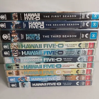 Hawaii Five-0 2010 Complete Series 1 2 3 4 5 6 7 8 9 10 DVD R4 All 60 Discs • $79.99