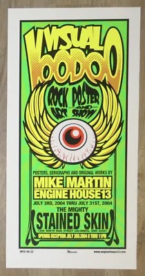 2004 Visual Voodoo Art Show - Columbus Silkscreen Event Poster By Mike Martin • $34.90