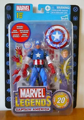 Marvel Legends Captain America - 20th Anniversary Wave - *SEE DESCRIPTION* • £22.99