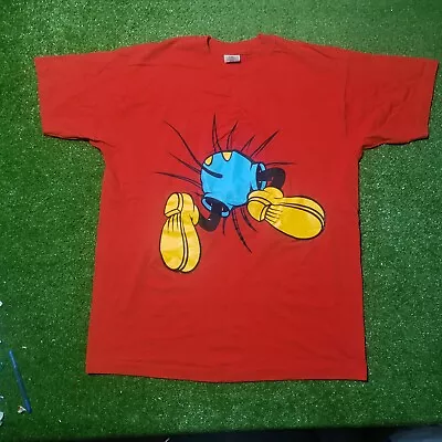 VINTAGE Mickey & Co Mickey Mouse Double Sided Shirt Adult Size XL Single Stitch • $29.99