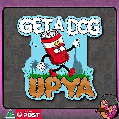 Get A Dog Up Ya Hard Hat Sticker - Vinyl Sticker • $3.66