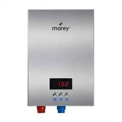 MAREY Tankless Electric Water Heater 18-kW 4.4-GPM 220V Self-Modulating • $356.69
