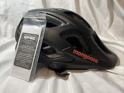 Mongoose Session Adult/Adjustable Bicycling Helmet Black 14+ NEW (OTHER) • $10