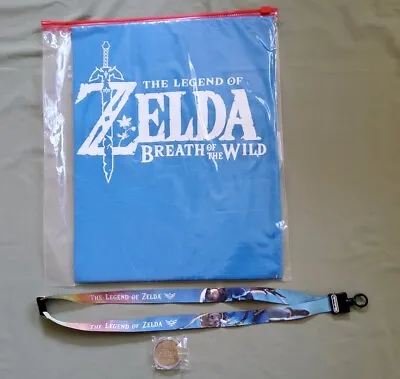 E3 2016 Exclusive New York Legend Zelda Breath Of The Wild Shirt Lanyard Coin • $200