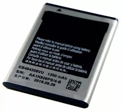 Samsung Galaxy Ace GT S5830i S5839i EB494358VU Replacement Battery  • £5.98