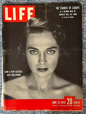 Life Magazine June 13 1949  How New Actress Sees Hollywood - Marta Toren • $4.99