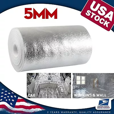 White Reflective Foam Insulation Vapor Barrier 60 X40  For Warehouse Building • $13.99