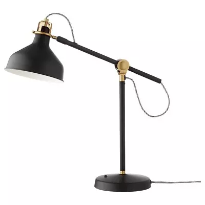 Ikea Ranarp Pendant Ceiling Lamp 38cm Black • $30