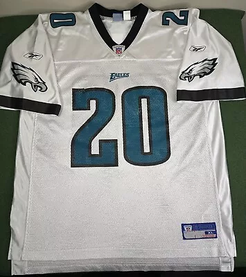 Brian Dawkins Philadelphia Eagles Vintage White Reebok NFL Jersey • Men’s XL • $59.99