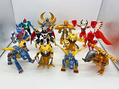 Digimon Digivolving Action Figures Greymon Gabumon - Bandai 99 2000 01 RARE • $21.53