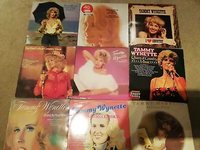 Tammy Wynette Vinyl LP Records Job Lot Queen Of Country Music Stand By Your Man  • £9.99