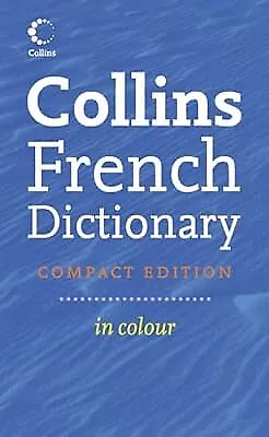 Collins Compact French Dictionary  Used; Good Book • £2.99